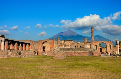 Pompeii and Vesuvius - Photo credit: dameetch via VisualHunt / CC BY