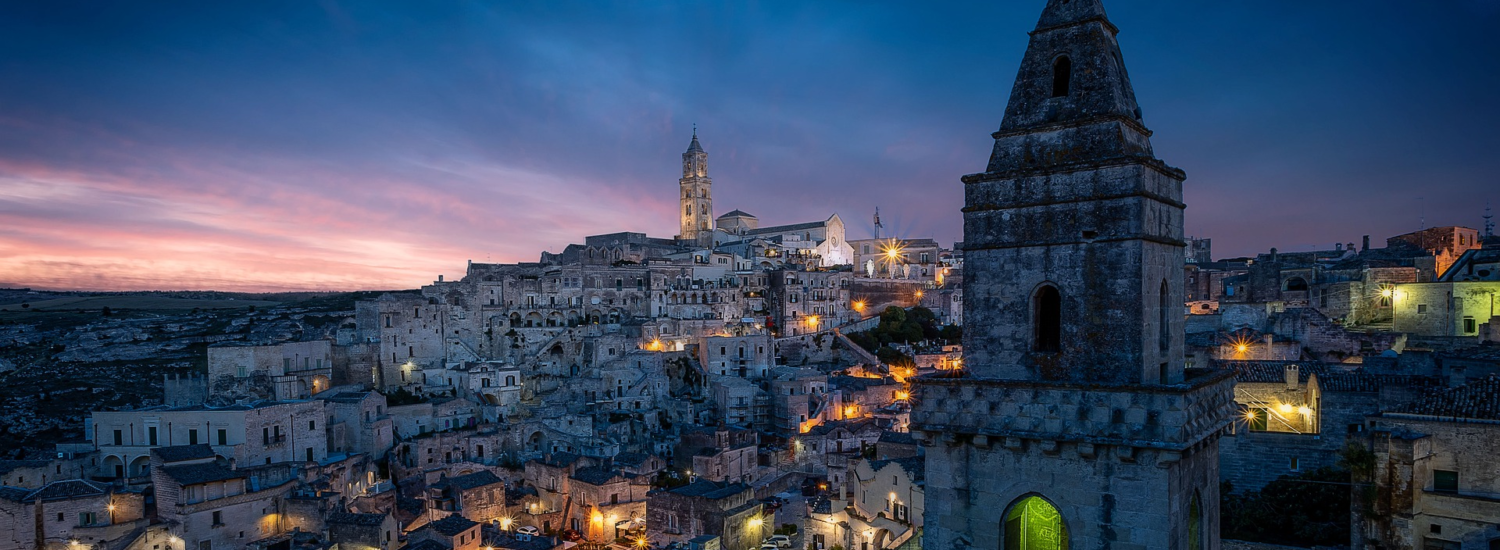 Matera by night