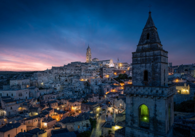 Matera by night
