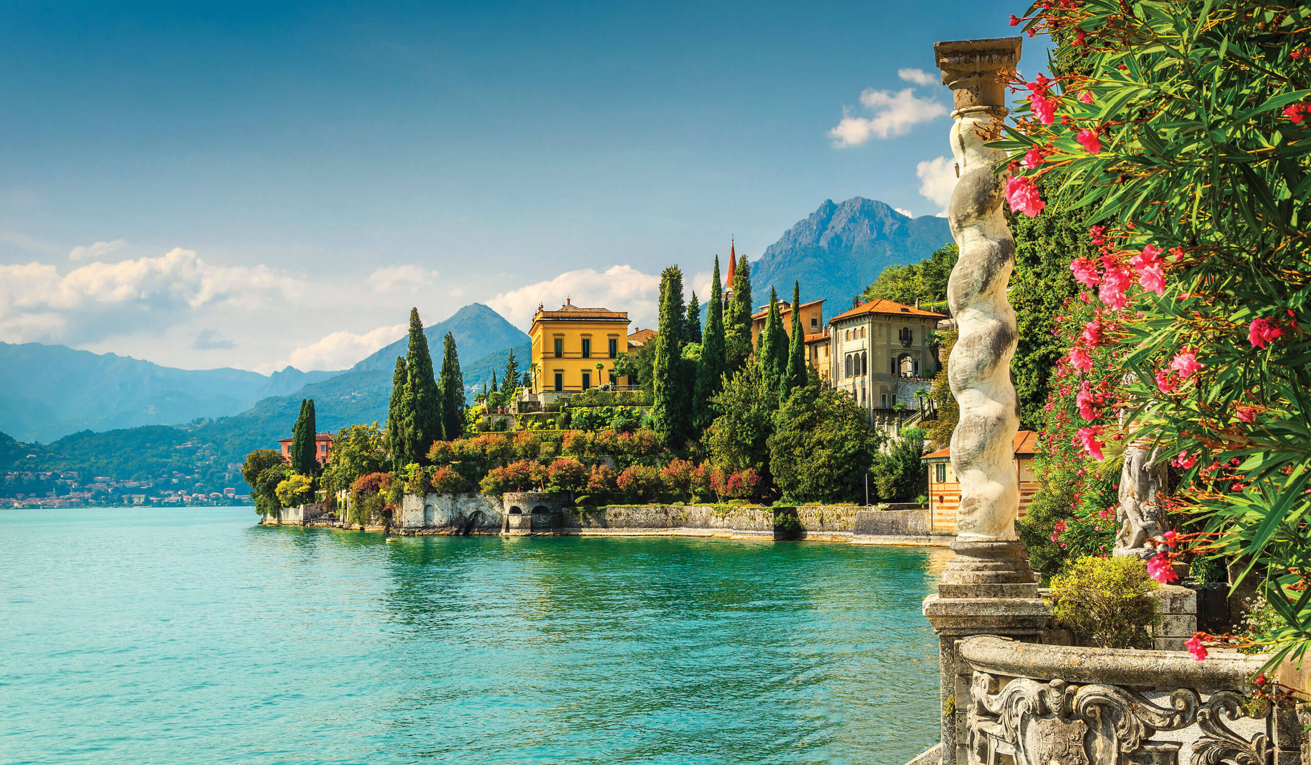Lake Como with Bernina Express