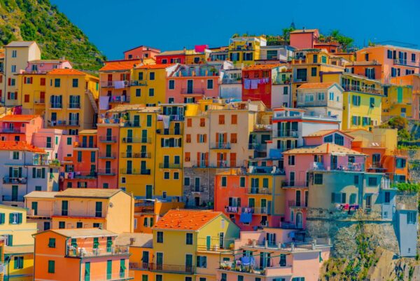 cinque terre colourful village