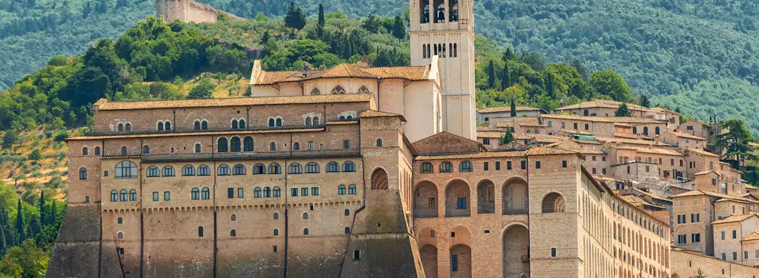 umbria castle and cathedral
