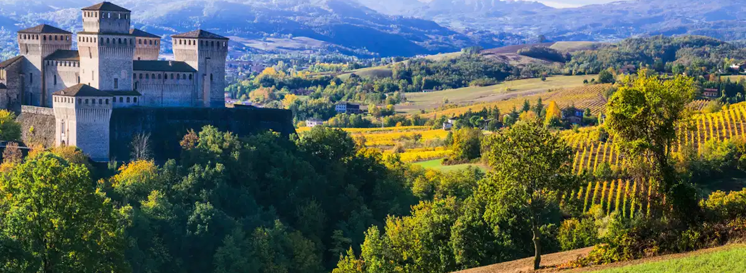 rolling hills of emilia romagna