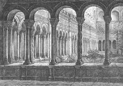 early christian medieval rome cloisters