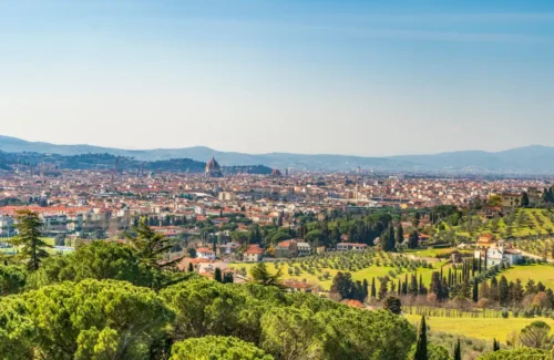 scenic view of florence