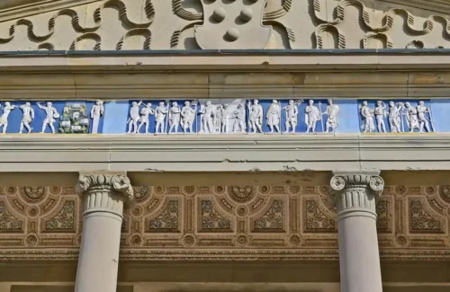 villa medicea from outside