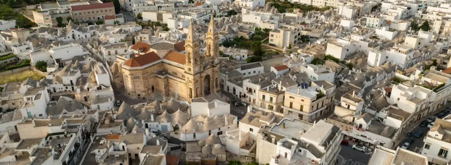 Puglia aerial view