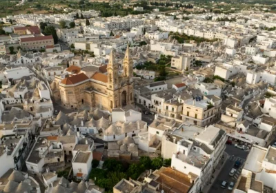 Puglia aerial view